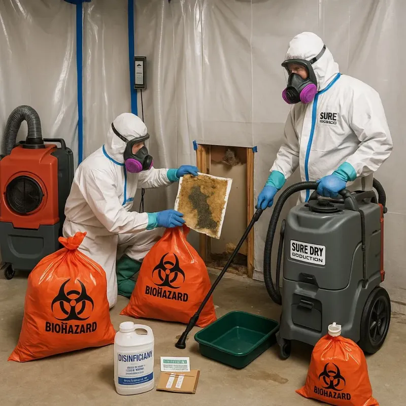 Contaminated Water Handling Protocols process in West Portsmouth, OH
