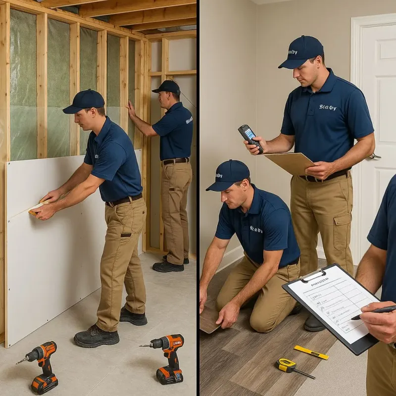 Repairs and Reconstruction process in West Portsmouth, OH