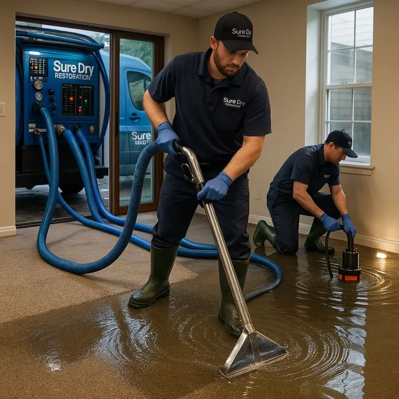 Water Extraction and Removal process in West Portsmouth, OH